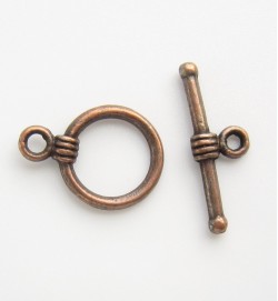 Small Round Toggle Clasp